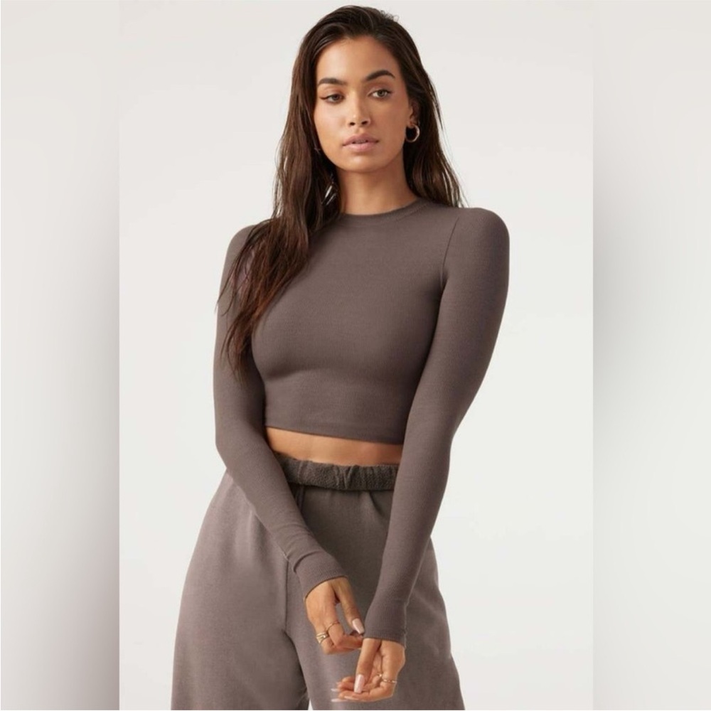 JOAH BROWN Square neck Cropped Top XS